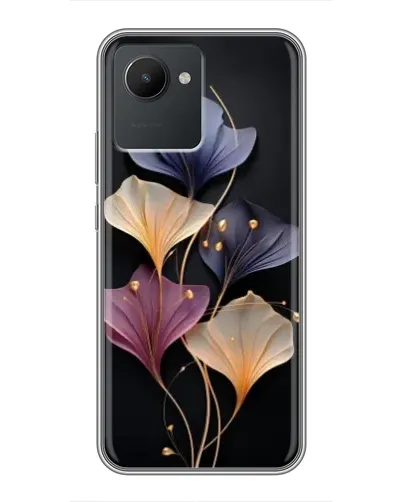 Чохол для Realme C30 з картинкою «Лілові квіти грації» Чохол для Realme C30 з картинкою «Лілові квіти грації»