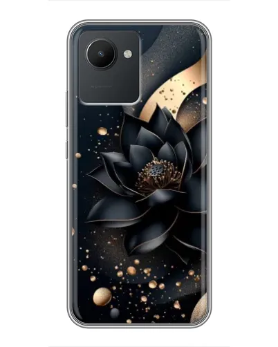 Чохол для Realme C30 з картинкою «Чорний лотос» Чохол для Realme C30 з картинкою «Чорний лотос»