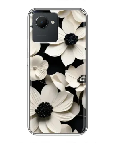 Чохол для Realme C30 з картинкою «Об'ємні білі квіти» Чохол для Realme C30 з картинкою «Об'ємні білі квіти»
