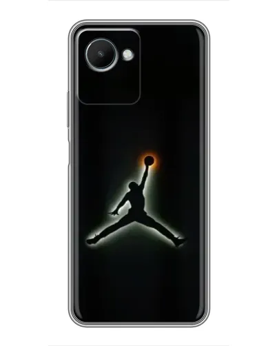 Чехол для Realme C30s с картинкой «Jordan Gradient Logo» Чехол для Realme C30s с картинкой «Jordan Gradient Logo»