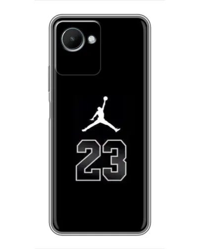 Чехол для Realme C30s с картинкой «Jordan Flight 23» Чехол для Realme C30s с картинкой «Jordan Flight 23»