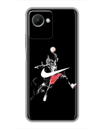 Чехол для Realme C30s с картинкой «Jordan Jumpman» Чехол для Realme C30s с картинкой «Jordan Jumpman»