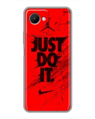 Чехол для Realme C30s с картинкой «Nike Just Do It» Чехол для Realme C30s с картинкой «Nike Just Do It»