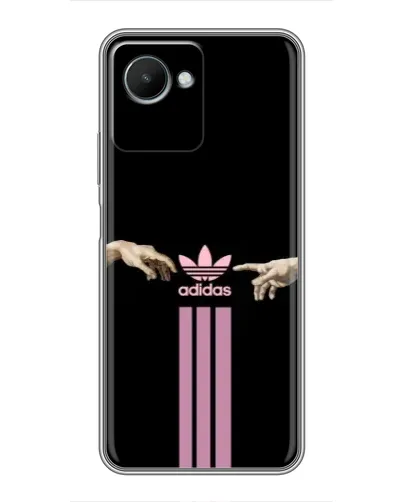 Чехол для Realme C30s с картинкой «Adidas Hands» Чехол для Realme C30s с картинкой «Adidas Hands»