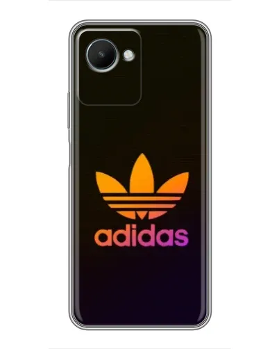 Чехол для Realme C30s с картинкой «Градиент Adidas» Чехол для Realme C30s с картинкой «Градиент Adidas»