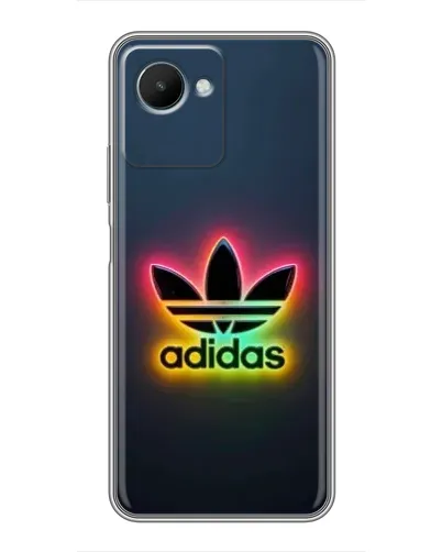 Чехол для Realme C30s с картинкой «Неоновый Adidas» Чехол для Realme C30s с картинкой «Неоновый Adidas»