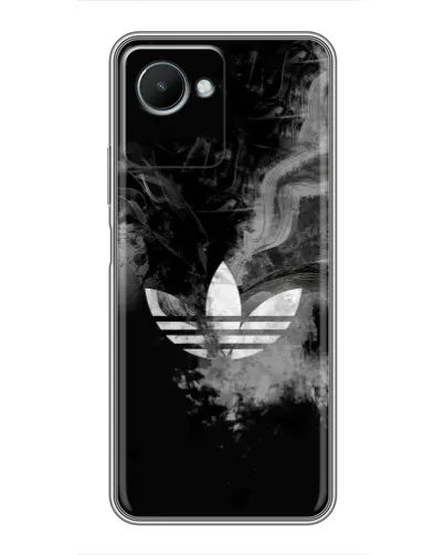 Чехол для Realme C30s с картинкой «Абстрактный дым Adidas» Чехол для Realme C30s с картинкой «Абстрактный дым Adidas»