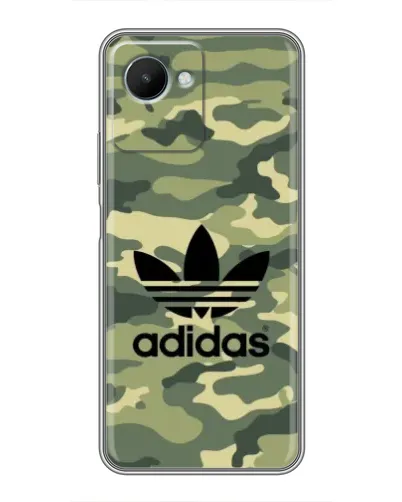 Чехол для Realme C30s с картинкой «Милитари стиль Adidas» Чехол для Realme C30s с картинкой «Милитари стиль Adidas»