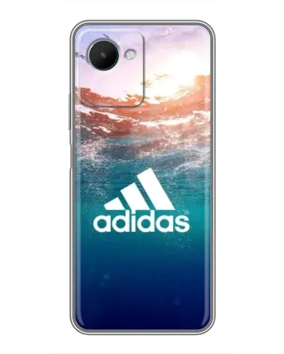 Чехол для Realme C30s с картинкой «Океанская глубина адидас» Чехол для Realme C30s с картинкой «Океанская глубина адидас»
