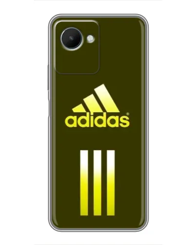 Чехол для Realme C30s с картинкой «Оливковый градиент Adidas» Чехол для Realme C30s с картинкой «Оливковый градиент Adidas»