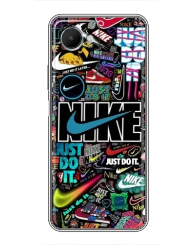 Чехол для Realme C30s с картинкой «Яркий коллаж Nike» Чехол для Realme C30s с картинкой «Яркий коллаж Nike»