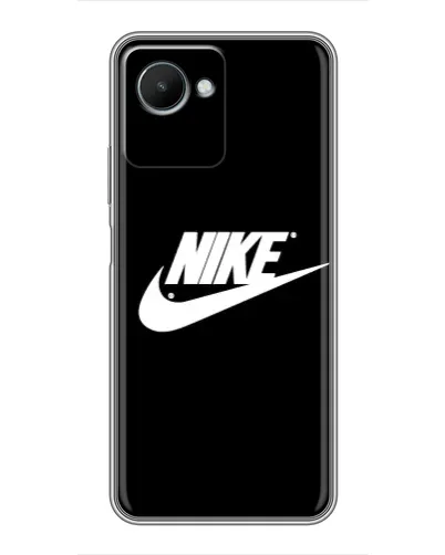 Чехол для Realme C30s с картинкой «Мазки краски Nike» Чехол для Realme C30s с картинкой «Мазки краски Nike»
