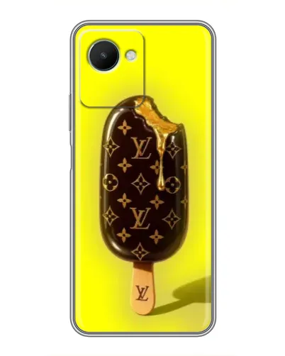 Чехол для Realme C30s с картинкой «Мороженое от LV» Чехол для Realme C30s с картинкой «Мороженое от LV»