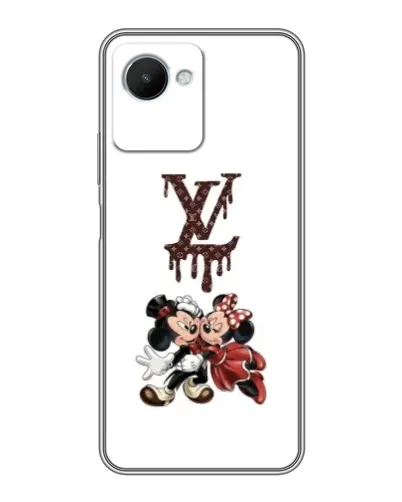 Чехол для Realme C30s с картинкой «LV и Микки Маус» Чехол для Realme C30s с картинкой «LV и Микки Маус»