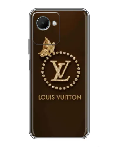 Чехол для Realme C30s с картинкой «LV — золотая печать» Чехол для Realme C30s с картинкой «LV — золотая печать»