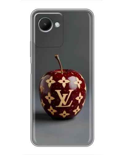 Чехол для Realme C30s с картинкой «Красное яблоко LV» Чехол для Realme C30s с картинкой «Красное яблоко LV»