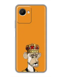 Чехол для Realme C30s с картинкой «Золотая обезьяна Bored Ape»