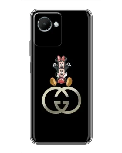 Чехол для Realme C30s с картинкой «Минни Маус на лого» Чехол для Realme C30s с картинкой «Минни Маус на лого»