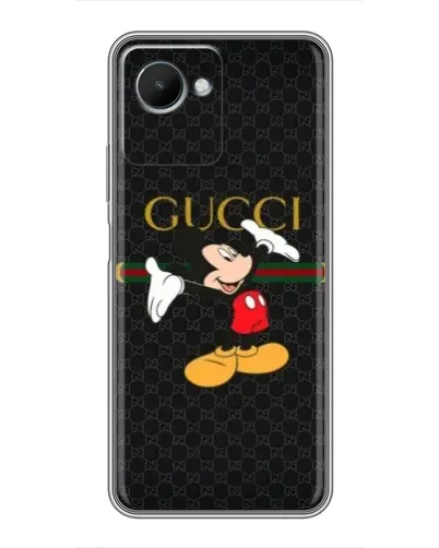 Чехол для Realme C30s с картинкой «Микки Маус Gucci» Чехол для Realme C30s с картинкой «Микки Маус Gucci»