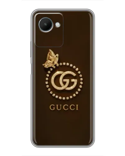 Чехол для Realme C30s с картинкой «Gucci — золотая бабочка» Чехол для Realme C30s с картинкой «Gucci — золотая бабочка»