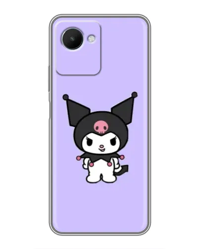 Чехол для Realme C30s с картинкой «Kuromi — нежный фиолетовый» Чехол для Realme C30s с картинкой «Kuromi — нежный фиолетовый»