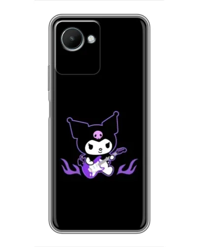Чехол для Realme C30s с картинкой «Электрическая Kuromi» Чехол для Realme C30s с картинкой «Электрическая Kuromi»