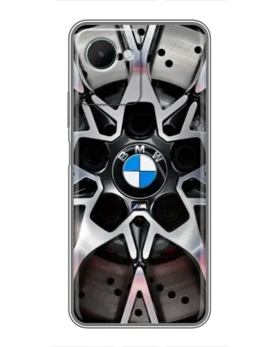 Чехол для Realme C30s с картинкой «BMW — деталь диска»