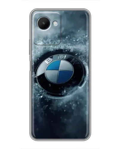 Чехол для Realme C30s с картинкой «Логотип BMW — лед» Чехол для Realme C30s с картинкой «Логотип BMW — лед»