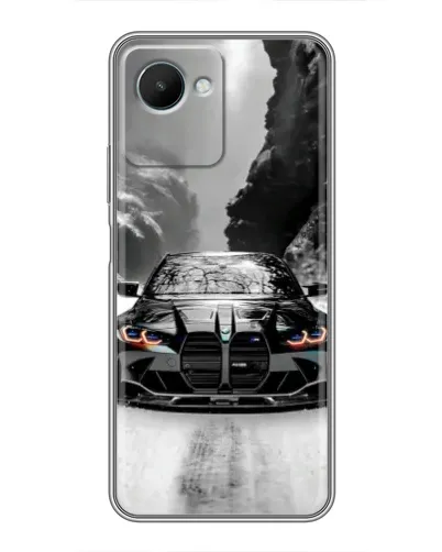 Чехол для Realme C30s с картинкой «BMW — акварельный дрифт» Чехол для Realme C30s с картинкой «BMW — акварельный дрифт»
