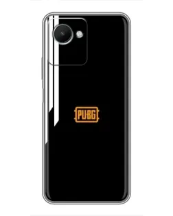 Чехол для Realme C30s с картинкой «PUBG — вертикальные линии» Чехол для Realme C30s с картинкой «PUBG — вертикальные линии»