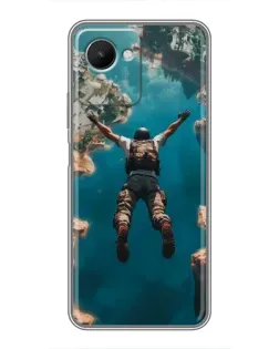 Чехол для Realme C30s с картинкой «PUBG — свободное падение» Чехол для Realme C30s с картинкой «PUBG — свободное падение»