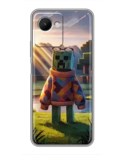 Чохол для Realme C30s з картинкою «Кріпер у светрі»