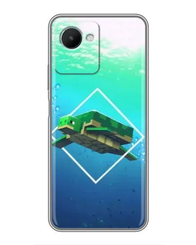 Чохол для Realme C30s з картинкою «Черепаха Minecraft» Чохол для Realme C30s з картинкою «Черепаха Minecraft»