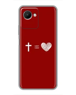 Чехол для Realme C30s с картинкой «Уравнение любви» Чехол для Realme C30s с картинкой «Уравнение любви»