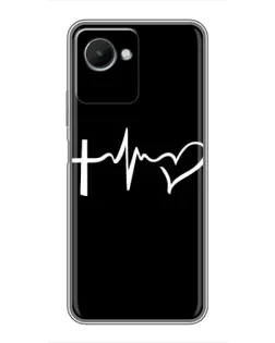 Чехол для Realme C30s с картинкой «Пульс веры» Чехол для Realme C30s с картинкой «Пульс веры»