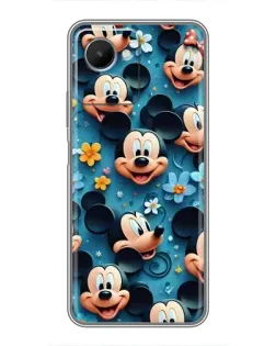 Чехол для Realme C30s с картинкой «Паттерн Микки и Минни» Чехол для Realme C30s с картинкой «Паттерн Микки и Минни»