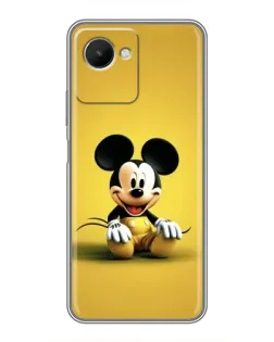 Чехол для Realme C30s с картинкой «Микки на желтом» Чехол для Realme C30s с картинкой «Микки на желтом»