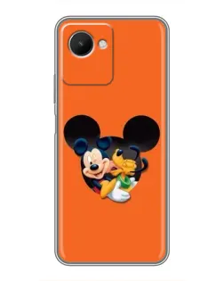 Чехол для Realme C30s с картинкой «Сердце Микки Минни» Чехол для Realme C30s с картинкой «Сердце Микки Минни»