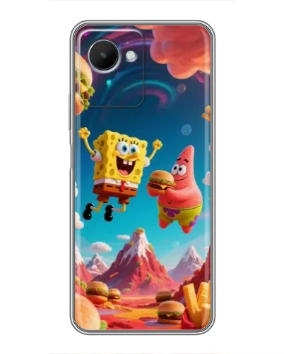 Чохол для Realme C30s з картинкою «Космічний фастфуд» Чохол для Realme C30s з картинкою «Космічний фастфуд»