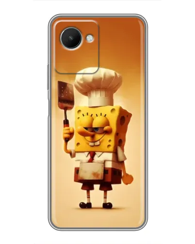 Чохол для Realme C30s з картинкою «Губка Боб кухар» Чохол для Realme C30s з картинкою «Губка Боб кухар»