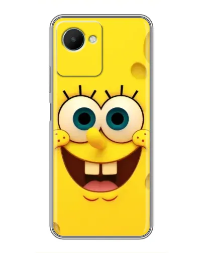 Чохол для Realme C30s з картинкою «Губка Боб посмішка» Чохол для Realme C30s з картинкою «Губка Боб посмішка»