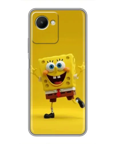 Чохол для Realme C30s з картинкою «Позитивний Губка Боб» Чохол для Realme C30s з картинкою «Позитивний Губка Боб»
