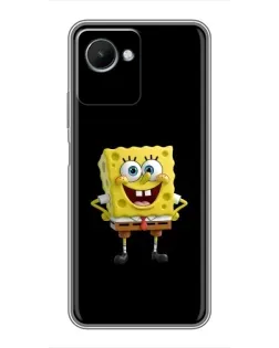Чохол для Realme C30s з картинкою «Класичний Губка Боб»