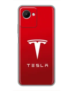 Чехол для Realme C30s с картинкой «Tesla Red Classic»
