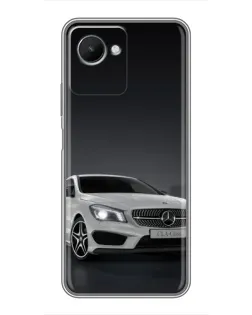 Чехол для Realme C30s с картинкой «Mercedes AMG GT Silver» Чехол для Realme C30s с картинкой «Mercedes AMG GT Silver»
