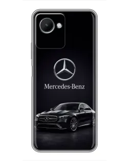 Чехол для Realme C30s с картинкой «Mercedes — решетка радиатора» Чехол для Realme C30s с картинкой «Mercedes — решетка радиатора»