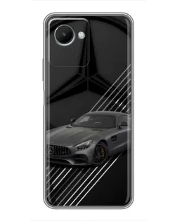 Чехол для Realme C30s с картинкой «Mercedes AMG — графика» Чехол для Realme C30s с картинкой «Mercedes AMG — графика»