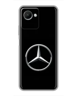 Чехол для Realme C30s с картинкой «Mercedes классический лого» Чехол для Realme C30s с картинкой «Mercedes классический лого»