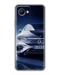 Чехол для Realme C30s с картинкой «Mercedes EQ — будущее» Чехол для Realme C30s с картинкой «Mercedes EQ — будущее»