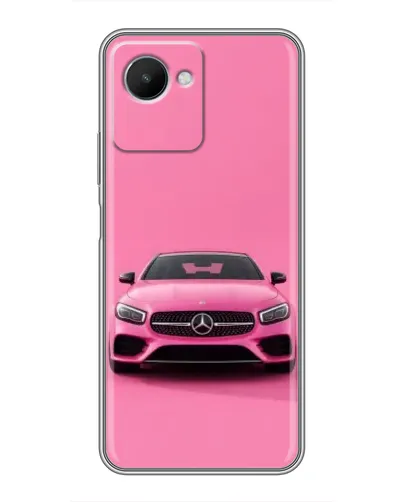 Чехол для Realme C30s с картинкой «Розовый Mercedes AMG» Чехол для Realme C30s с картинкой «Розовый Mercedes AMG»